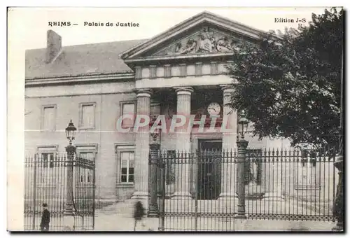 Ansichtskarte AK Reims Palais de Justice