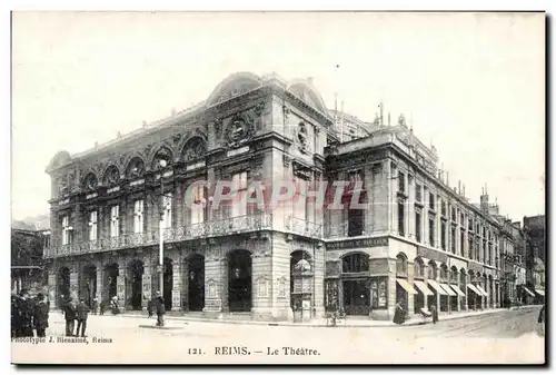 Cartes postales Reims Le Theatre