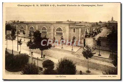 Cartes postales Reims Champagne G H Mumm   C Societe Vinicole de champagne Suee