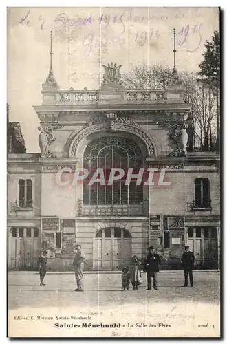 Cartes postales Sainte Menehould La Salle des Fetes