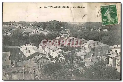 Cartes postales Sainte Menehould Vue Generale