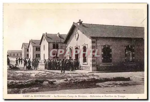 Camp de Mourmelon Le Nouveau Camp de division Refectoire et Pavillon de Troupe