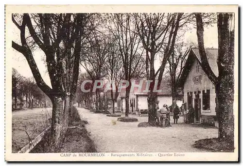 Camp de Mourmelon Baraquements Militaires Quartier Loano