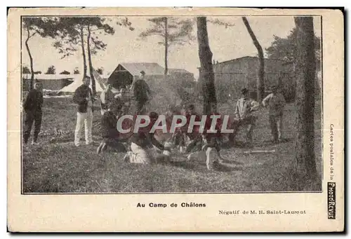 Au Camp de Chalons Militaria