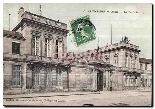 Cartes postales Chalons sur Marne La Prefecture