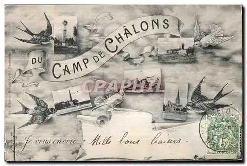 Cartes postales Camp de Chalons