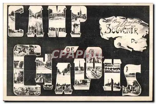 Cartes postales Camp De Chalons Militaria