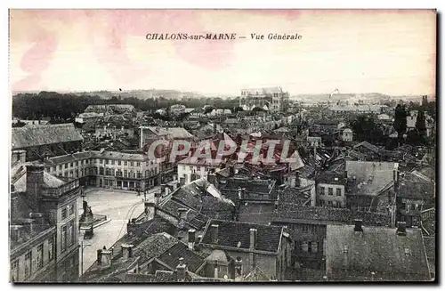 Cartes postales Chalons sur Marne Vue Generale