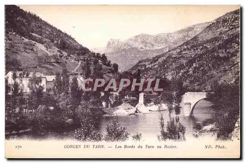 Gorges Du Tarn Les Bords du Tarn au Rozier