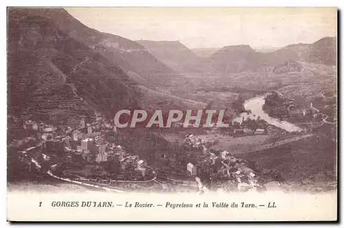 Gorges du Tarn Le Rozier Payreleau et Vallee du Tam