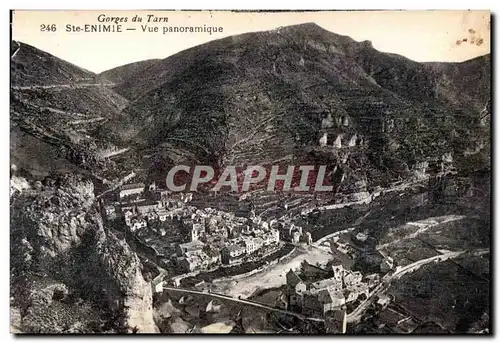 Gorges du Tarn Ste Enimie Vue panoramique