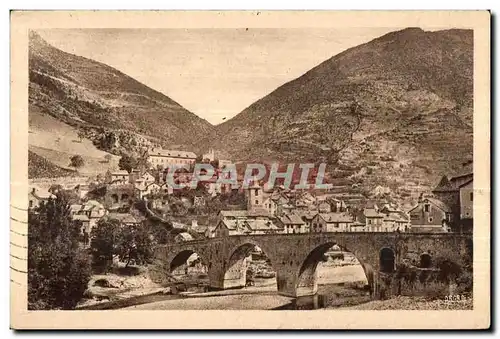 Cartes postales Georges du Tarn Ste Enimie Vue Generale