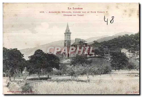 Ansichtskarte AK Gorges Du Tarn La Lozere Abbaye de Beoudes Fondee par Le Pape Urbain V