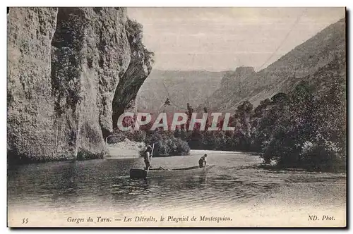 Ansichtskarte AK Gorges du Tarn Les Detroits le Plagniol de Montesquiou