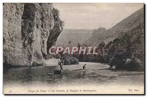 Cartes postales Gorges du Tarn Les Detroits le Plagniol de Montesquiou