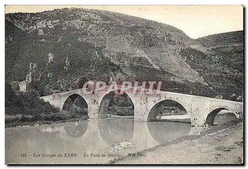 Ansichtskarte AK Les Gorges du Tarn Le Pont de Quezac