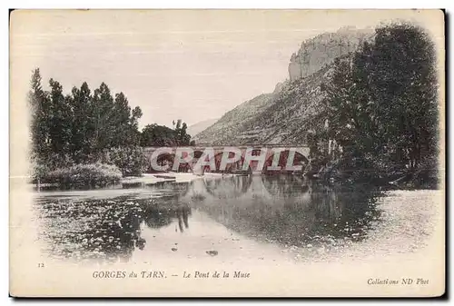 Ansichtskarte AK Gorges du Tarn Le Pont de la Muse