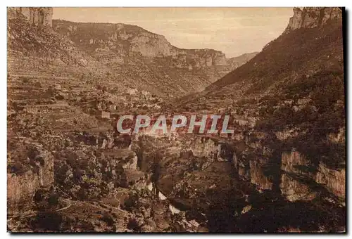 Cartes postales Vallee de la Jonte Panorama