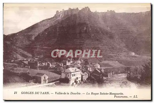 Cartes postales Gorges du Tarn Vallee de la Dourbie La Roque Sainte Marguerite Panorama