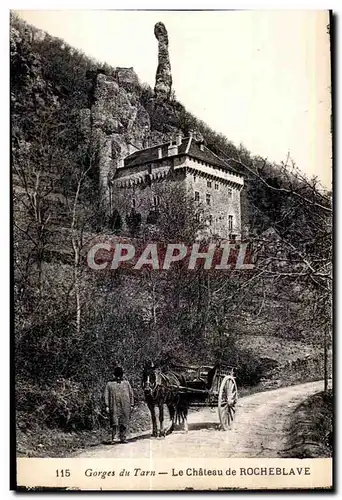 Cartes postales Gorges du Tarn Le Chateau de Rocheblave