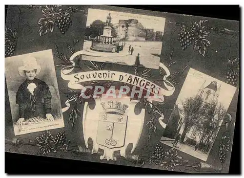 Cartes postales Angers Souvenir