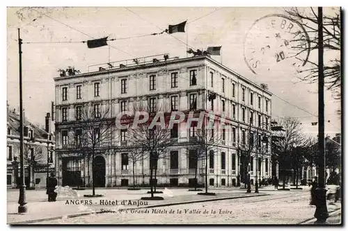 Cartes postales Angers Hotel d Anjou Grands Hotels de la vallee la Loire