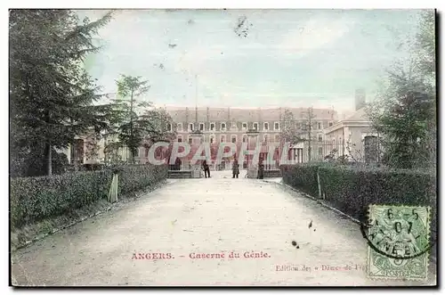 Ansichtskarte AK Angers Caserne du Genie Militaria