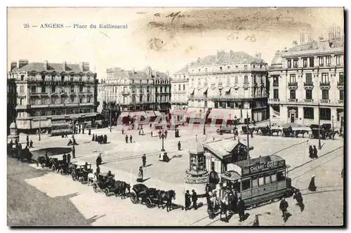 Cartes postales Angers Place du Ralliement