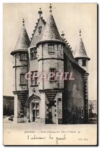 Cartes postales Angers Petit Chateau des Ducs d Anjou