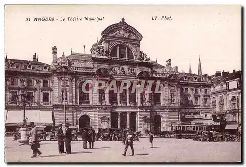 Cartes postales Angers Le Theatre Municipal