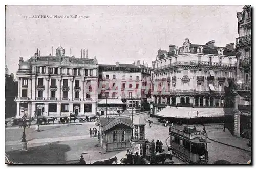 Cartes postales Angers Place du Ralliement