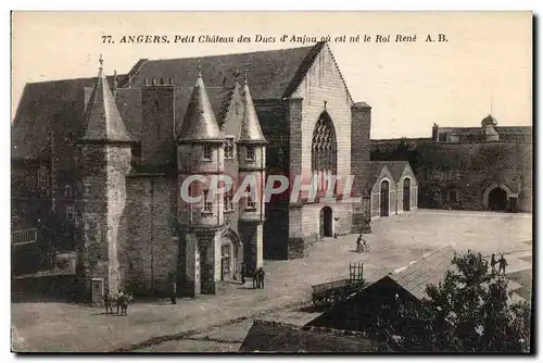 Cartes postales Angers pelit chateau des ducs d anjou du est ne le roi rene