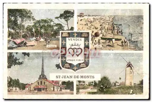 Cartes postales moderne St jean de monts