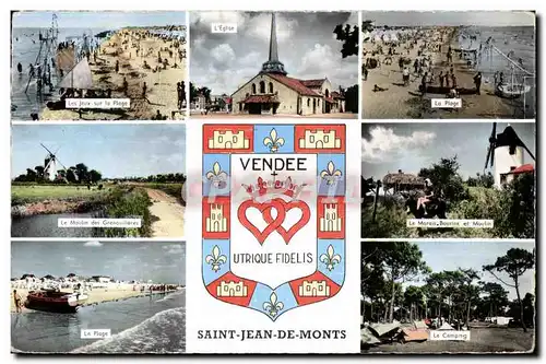 Cartes postales moderne Saint jean de monts