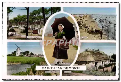 Cartes postales moderne Saint jean de monts