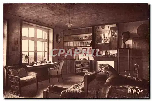 Cartes postales Saint Vincent der Jard "La Bicoque" Chambre du President G Clemeneceau Sa table de travil