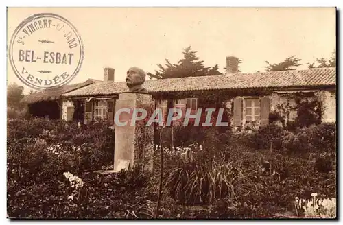 Cartes postales Bel Esbat St Vincent de Jard La Bicoque du President George Clemenceau