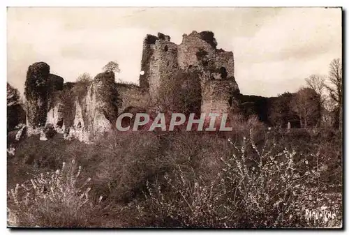 Cartes postales Vieux Chateaux de Poitou Talmont (Vendee) Ruines d un chateau des XI XV et XVI siecles