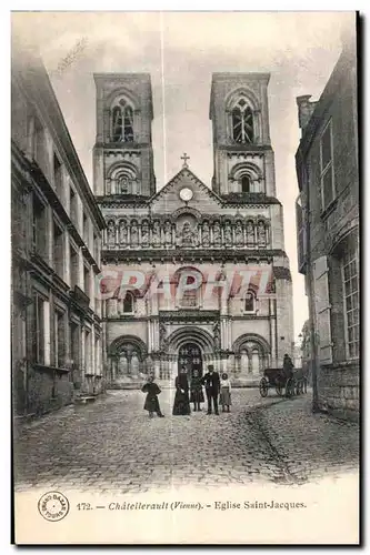 Cartes postales Chatellerault (Vienne) Eglise Saint Jacques