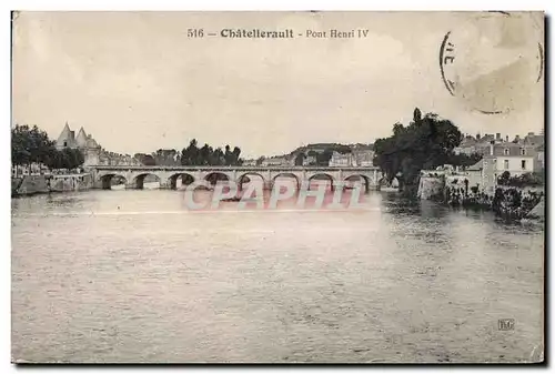 Cartes postales Chatellerault Pont Henri IV