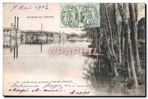 Cartes postales Chatellerault Les Bords de la Vienne