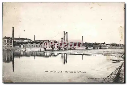 Cartes postales Chatellerault Barrage de la Vienne