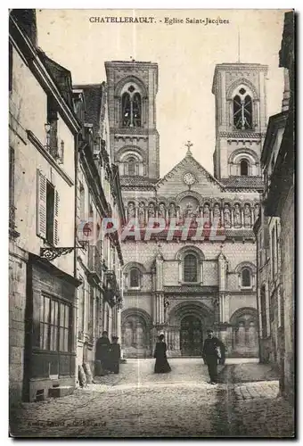 Cartes postales Chatellerault Eglise Saint Jacques