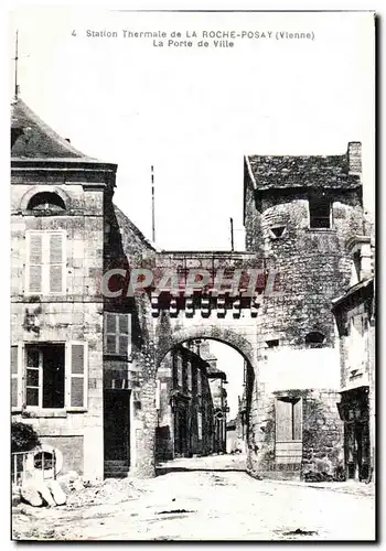 Cartes postales Station Thermale de La Roche Posay (Vienne) La Porte de Ville