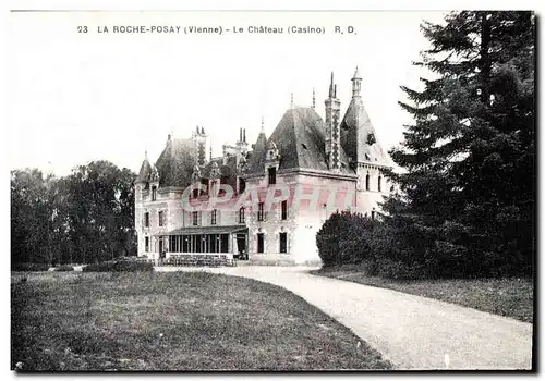 Cartes postales La Roche Posay (Vienne) La Chateau (Casino)