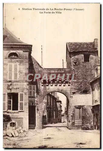 Ansichtskarte AK La Vienne Roche Posay Station Thermale De La Porte De Ville