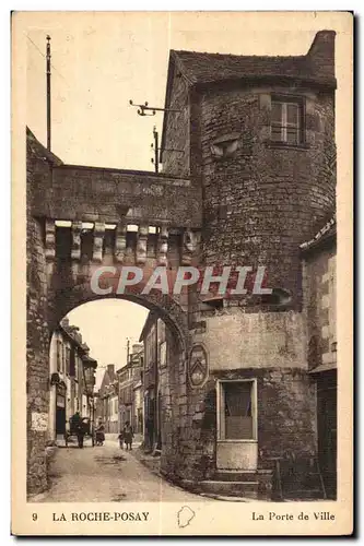 Cartes postales La Roche Posay La Porte de Ville