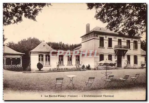 Cartes postales La roche posay (vienne) l etablissement thermal