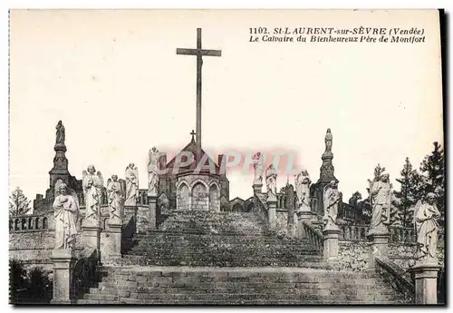 Ansichtskarte AK St laurent sur sevre (vendee) le calvaire du bienheureux pere de montfort