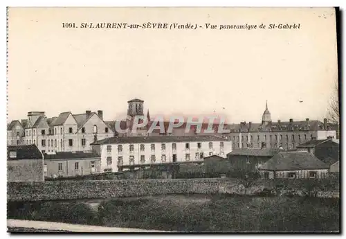 Ansichtskarte AK St laurent sur sevre (vendee) vue panoramique de st gabriel